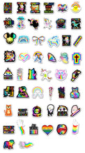 Load image into Gallery viewer, about:5.5-8.5cm 50pcs cartoon waterproof stickers
