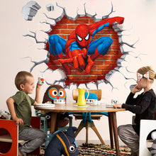 Load image into Gallery viewer, 50*45cm wall poster spiderman wall sticker
