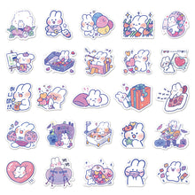 Load image into Gallery viewer, about:5.5-8.5cm 50pcs not repeated cartoon series waterproof stickers
