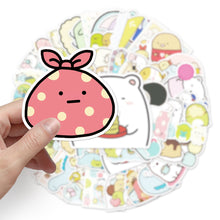 Load image into Gallery viewer, about:5.5-8.5cm waterproof 50pcs sumikkogurashi creative waterproof stickers
