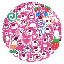 Load image into Gallery viewer, about 5-8cm 60pcs not repeated waterproof stickers
