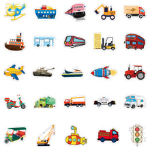 Load image into Gallery viewer, about:5-7cm(2.8&#39;&#39;) 50pcs waterproof stickers
