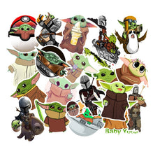 Load image into Gallery viewer, about:6-8cm(3.2&#39;&#39;) 52 pcs cartoon waterproof stickers

