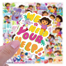 Load image into Gallery viewer, about:5-7cm 50pcs not repeated cartoon series waterproof stickers
