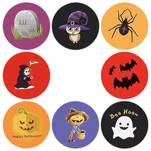 Load image into Gallery viewer, spider web Hallowmas sticker 500pieces/roll
