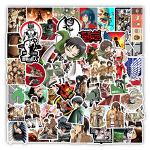 Load image into Gallery viewer, attack on titan waterproof stickers（50pcs/pack）

