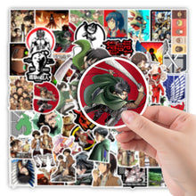 Load image into Gallery viewer, attack on titan waterproof stickers（50pcs/pack）

