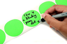 Load image into Gallery viewer, Round diameter:25mm plain color solid color paper products Sticker(500pieces/roll)
