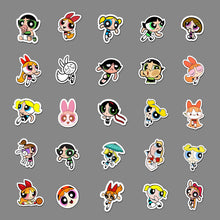 Load image into Gallery viewer, about:5.5-8.5cm cartoon waterproof stickers(50pcs/pack)
