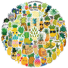 Load image into Gallery viewer, 50pcs cartoon pineapple stickers
