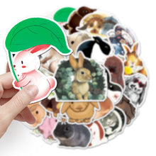 Load image into Gallery viewer, about：5.5-8.5cm rabbit cartoon sticker（50pcs/pack）
