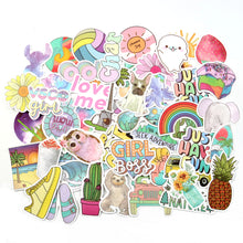 Load image into Gallery viewer, about:5-8cm 50 pcs waterproof cartoon stickers
