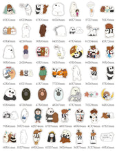 Load image into Gallery viewer, size:100*100mm 105 pcs waterproof stickers
