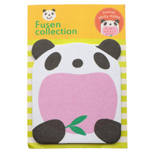 Load image into Gallery viewer, 80*54mm stationery rabbit bunny turtle tortoise panda Animal note paper（20page/pack）
