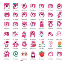 Load image into Gallery viewer, heart love strawberry bear waterproof stickers (50 pcs/pack)
