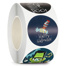 Load image into Gallery viewer, candy sweety Hallowmas sticker 500pieces/roll
