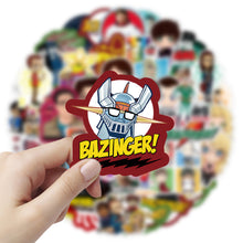 Load image into Gallery viewer, about 5-8cm waterproof 50pcs the big bang theory waterproof sticker
