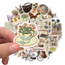 Load image into Gallery viewer, about:3-6cm vintage style waterproof stickers (50 pcs/pack)
