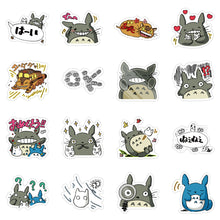 Load image into Gallery viewer, about:4cm waterproof 40pcs not repeated totoro series waterproof stickers
