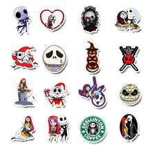 Load image into Gallery viewer, about 4-6cm 50pcs halloween waterproof sticker
