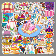 Load image into Gallery viewer, about:5.8-8.5cm 50pcs cartoon waterproof stickers
