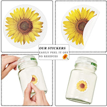 Load image into Gallery viewer, 38mm yellow series daisy sticker 500pieces/roll
