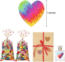 Load image into Gallery viewer, household gadgets heart love valentines day dots spot rhombus paint splatter love sticker 500pieces/roll
