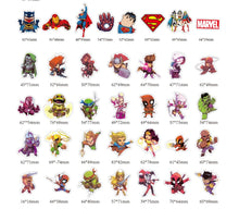 Load image into Gallery viewer, about:2-9cm cartoon waterproof stickers (100 pcs/pack)
