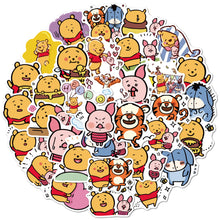 Load image into Gallery viewer, about 5-7cm 100pcs not repeated cartoon waterproof stickers
