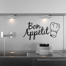 Load image into Gallery viewer, 58*28cm wall poster letters alphabet cap hat chef hat kitchen restaurant wall sticker
