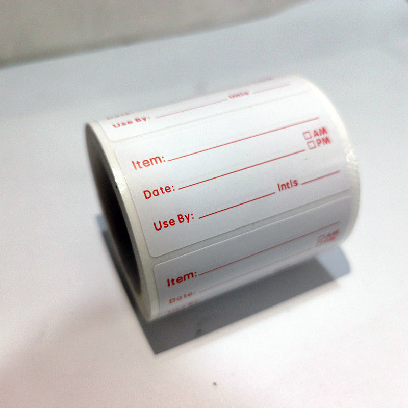 household gadgets letters alphabet roll sticker label（500 pcs/roll）