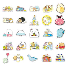 Load image into Gallery viewer, about:5.5-8.5cm waterproof 50pcs sumikkogurashi creative waterproof stickers
