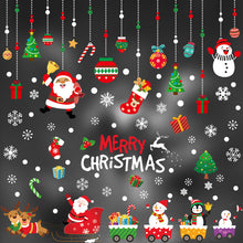 Load image into Gallery viewer, merry christmas static window glass sticker
