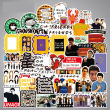 Load image into Gallery viewer, about 7cm-8cm 50pcs friends waterproof sticker
