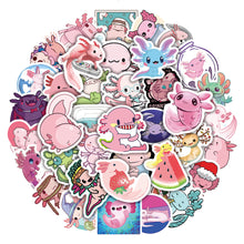 Load image into Gallery viewer, about:4-7cm(2.8&#39;&#39;) 50pcs cartoon waterproof self-adhesive stickers
