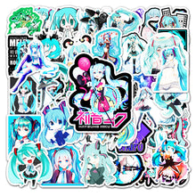Load image into Gallery viewer, about:5.8-8.5cm 50pcs not repeated cartoon waterproof stickers
