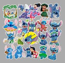 Load image into Gallery viewer, 6-10cm waterproof 55pcs cartoon waterproof stickers
