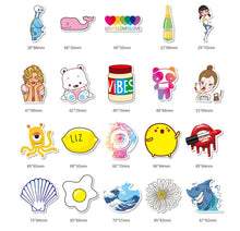 Load image into Gallery viewer, holographic waterproof stickers(50pcs/pack)

