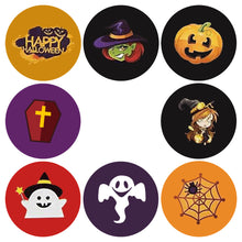 Load image into Gallery viewer, spider web Hallowmas sticker 500pieces/roll
