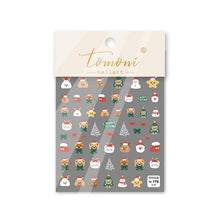 Load image into Gallery viewer, 13 * 8.3cm christmas series nail sticker
