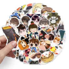 Load image into Gallery viewer, about:5.8-8.5cm 56pcs not repeated waterproof stickers
