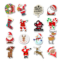 Load image into Gallery viewer, about:3-6cm(2.4&#39;&#39;) 50 pcs christmas series waterproof stickers
