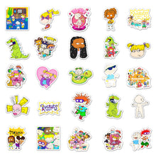 Load image into Gallery viewer, about:5-12cm waterproof 50pcs rugrats series waterproof stickers
