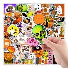 Load image into Gallery viewer, about:5-8cm 50 pcs halloween day series waterproof cartoon stickers
