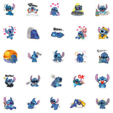 Load image into Gallery viewer, about:5-7cm 50pcs not repeated stitch series waterproof stickers
