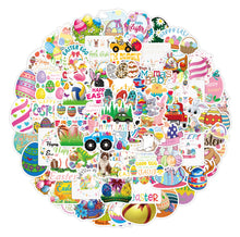 Load image into Gallery viewer, about:50-70mm 100pcs Easter day series waterproof stickers
