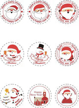 Load image into Gallery viewer, 13*19cm set chrichristmas sticker set (4 sheets/set)
