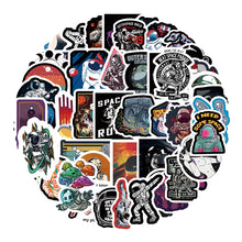 Load image into Gallery viewer, astronaut waterproof stickers (54 pcs/pack)
