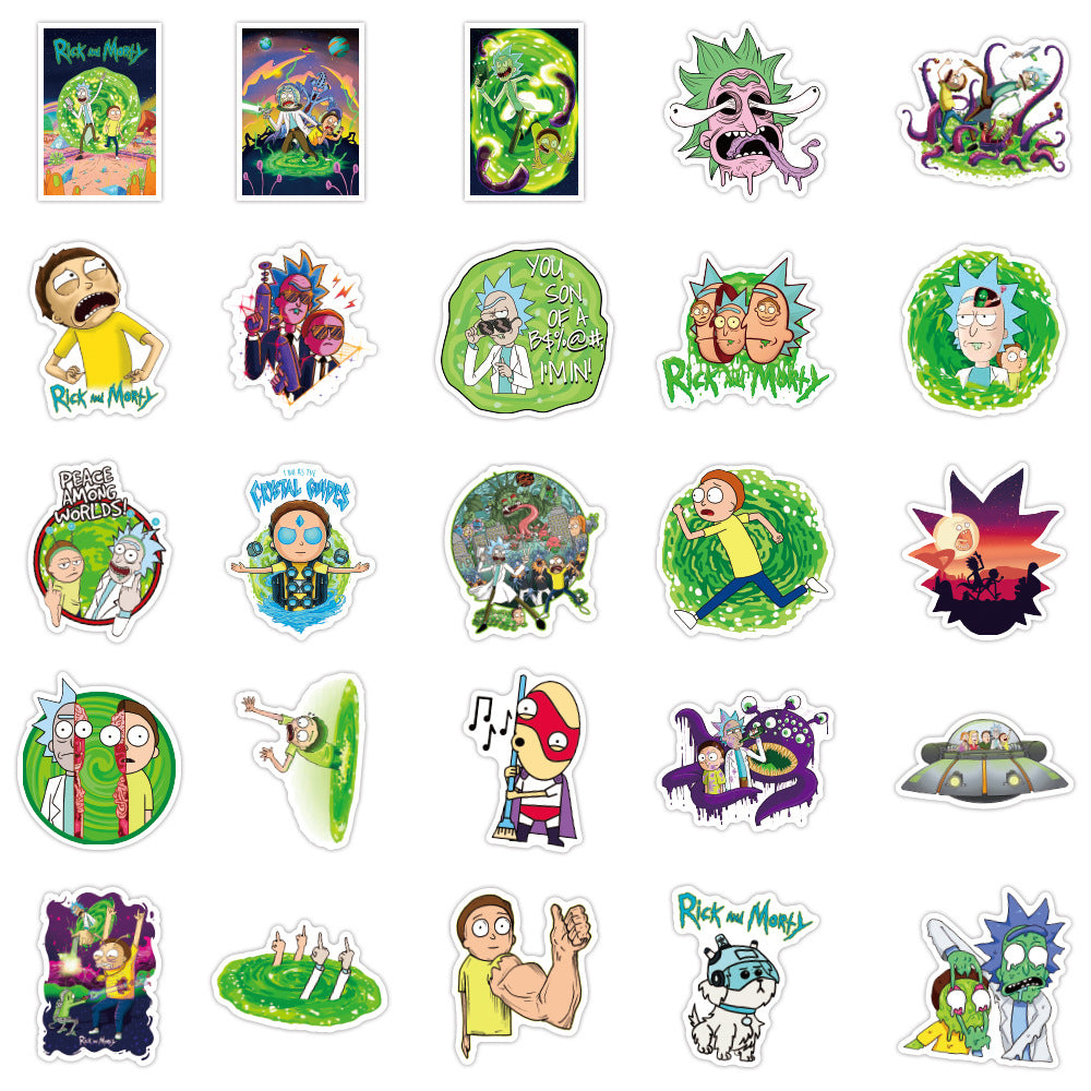 about:5-7cm 100pcs not repeated waterproof stickers