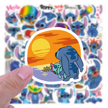 Load image into Gallery viewer, about:5-7cm 50pcs not repeated stitch series waterproof stickers
